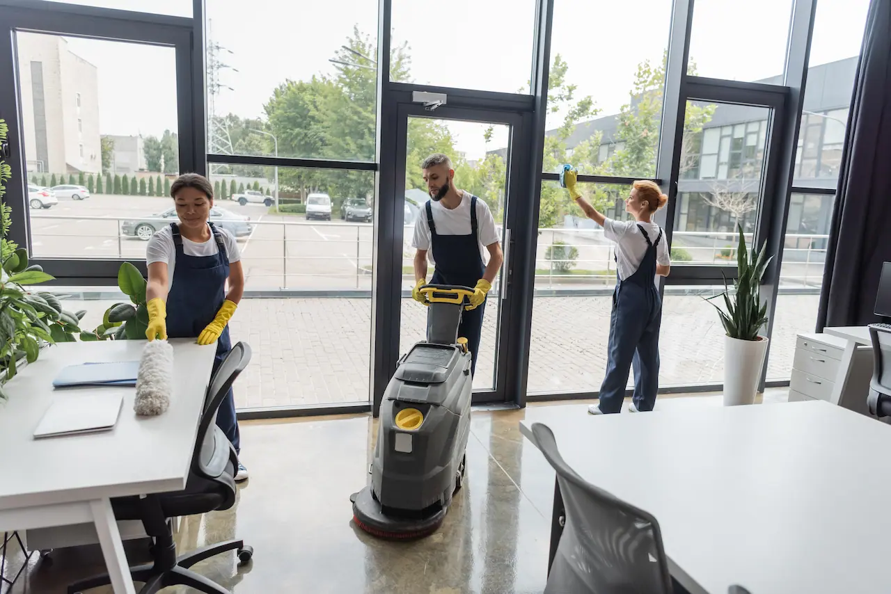 Commercial Cleaning Illinois Green Mop Service business spaces